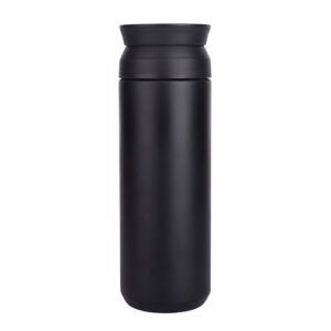 premium black stainless steel tumbler bottle