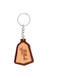 wooden keychain