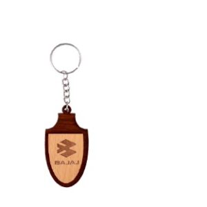 wooden keychain